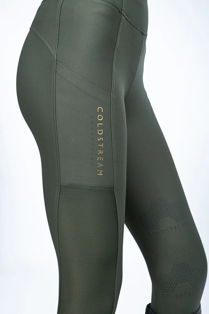 Coldstream Ednam Riding Tights - Fern Green-2